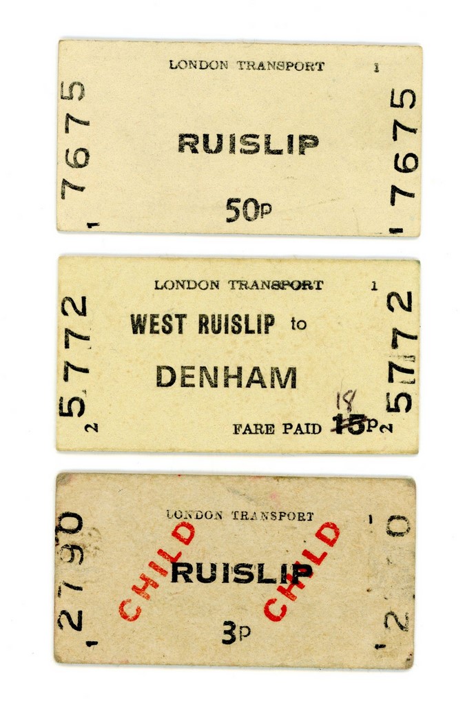 Ruislip Railway Tickets