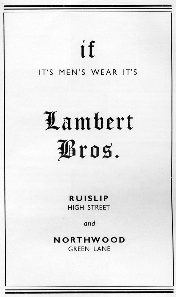 Lambert Brothers Ruislip