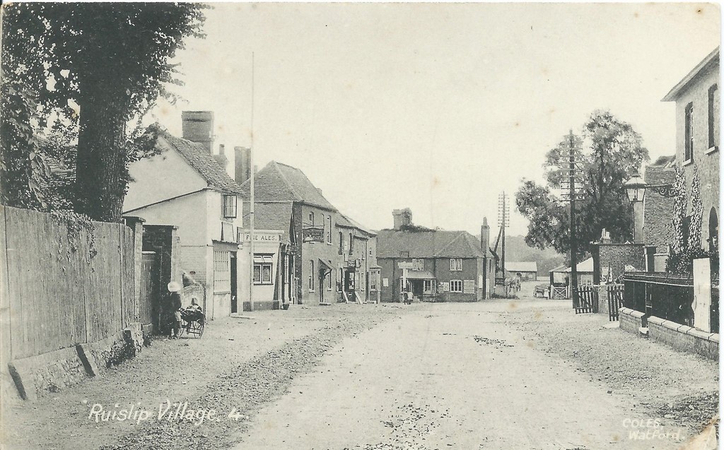 Ruislip Village Postcard
