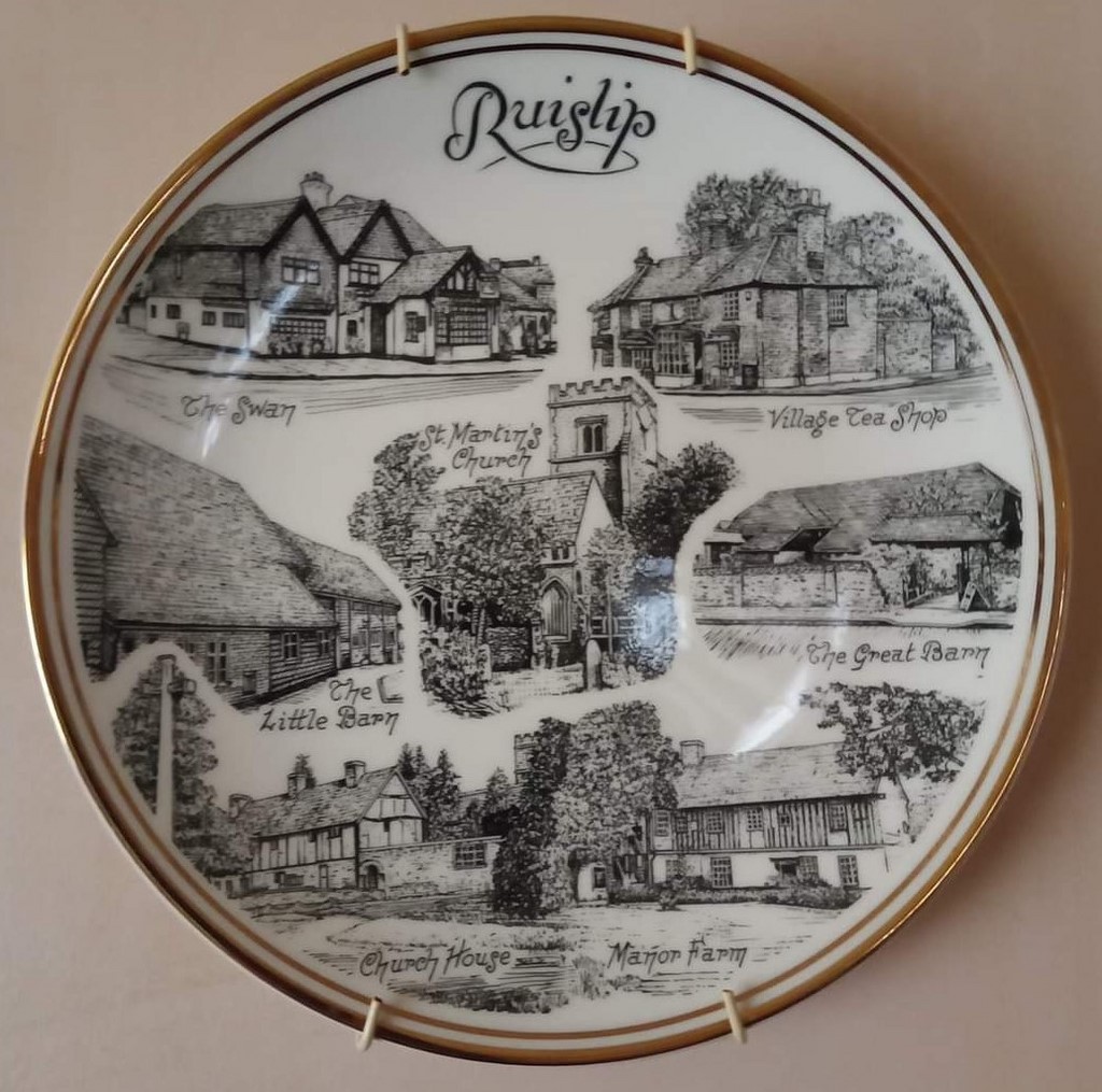 Commemorative Ruislip Plate 3