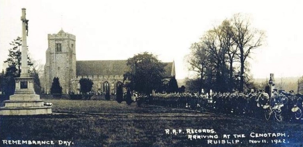 RAF Records At St Martin's Church Ruislip