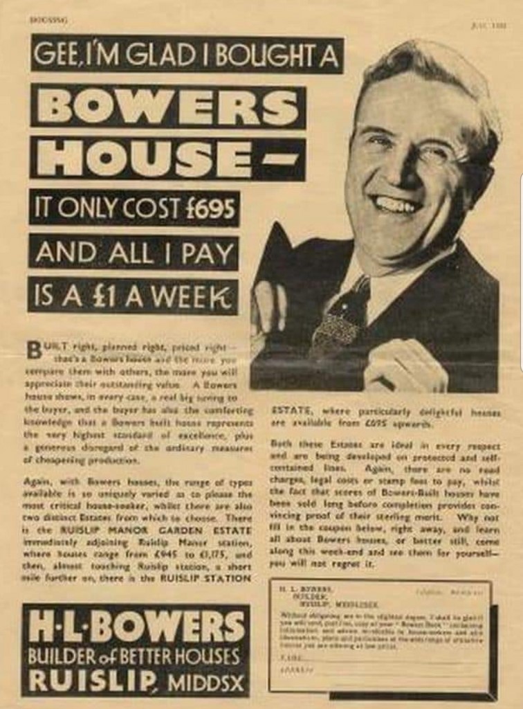 Bowers House Ruislip