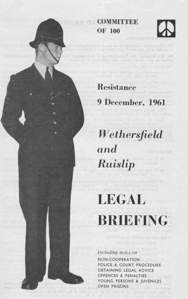 Ban The Bomb March Legal Briefing