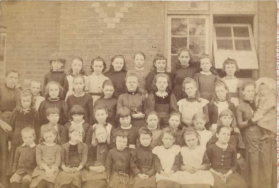 Ruislip School Class Photo From 1890