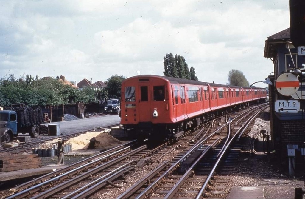 Old Met Line Stock. Note The Coal Yards