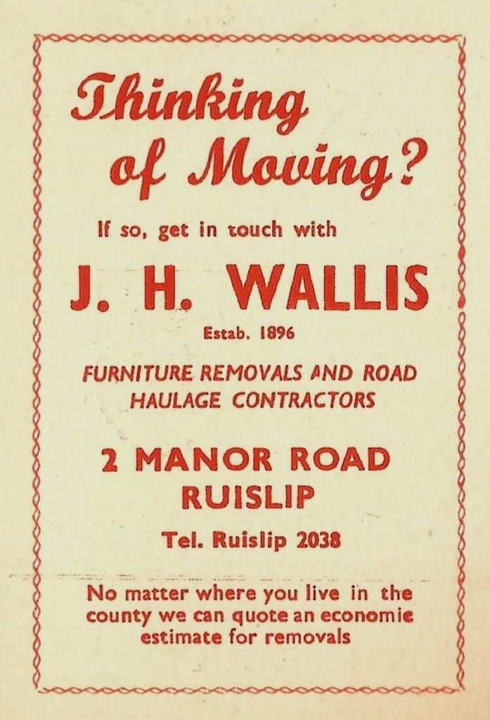 Wallis Removals From 1955