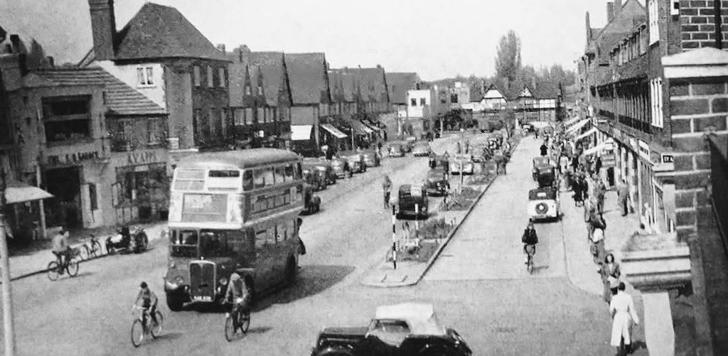 Eastcote High Street Probably In The 1950'S
