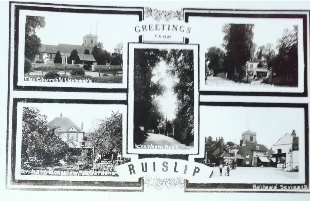 Ruislip Multi-View Postcard 3