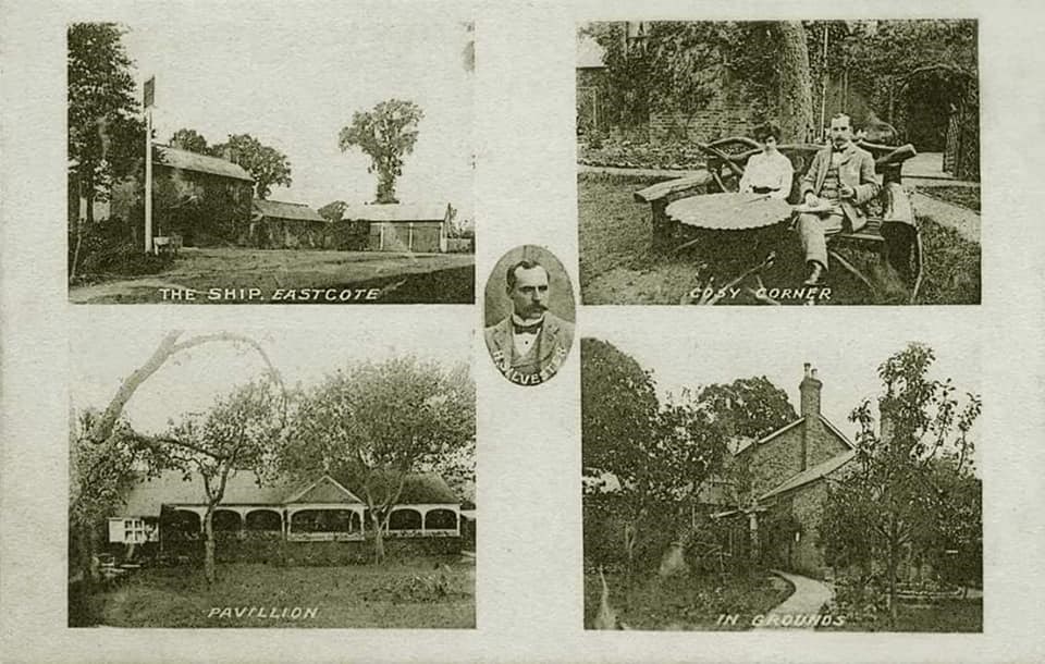 Old Multiview Postcard Of Eastcote
