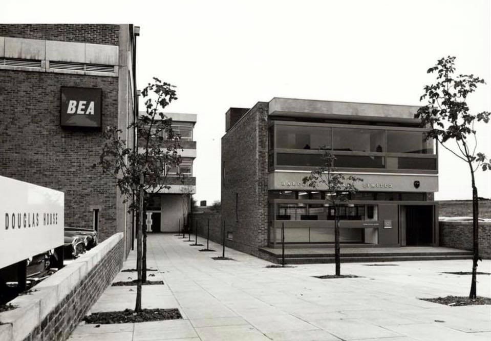 Douglas House And Barclays Bank In South Ruislip