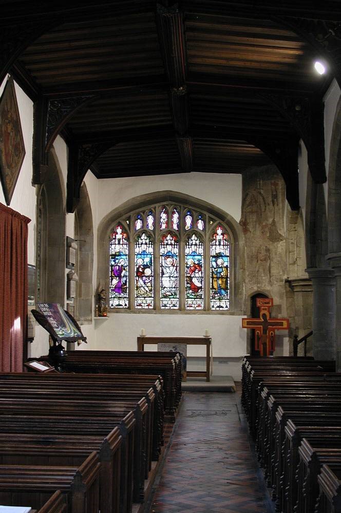 An Aisle In St Martin's Church Ruislip