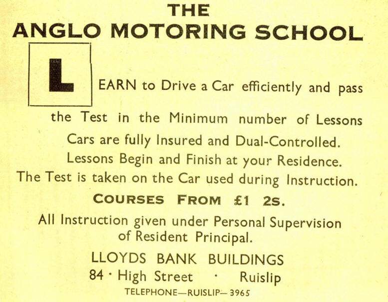 Anglo Driving School Ruislip