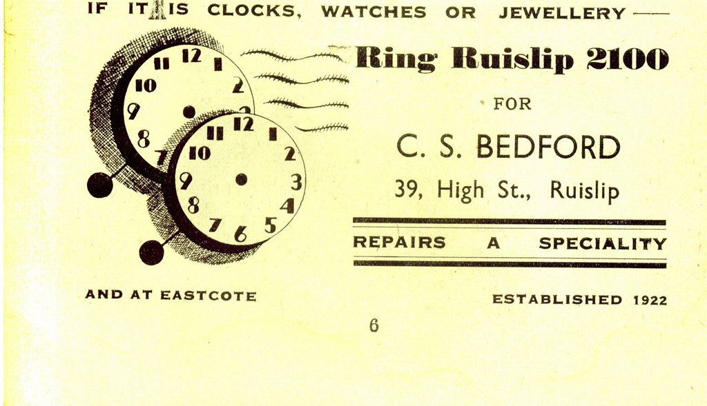 C S Bedford Ruislip