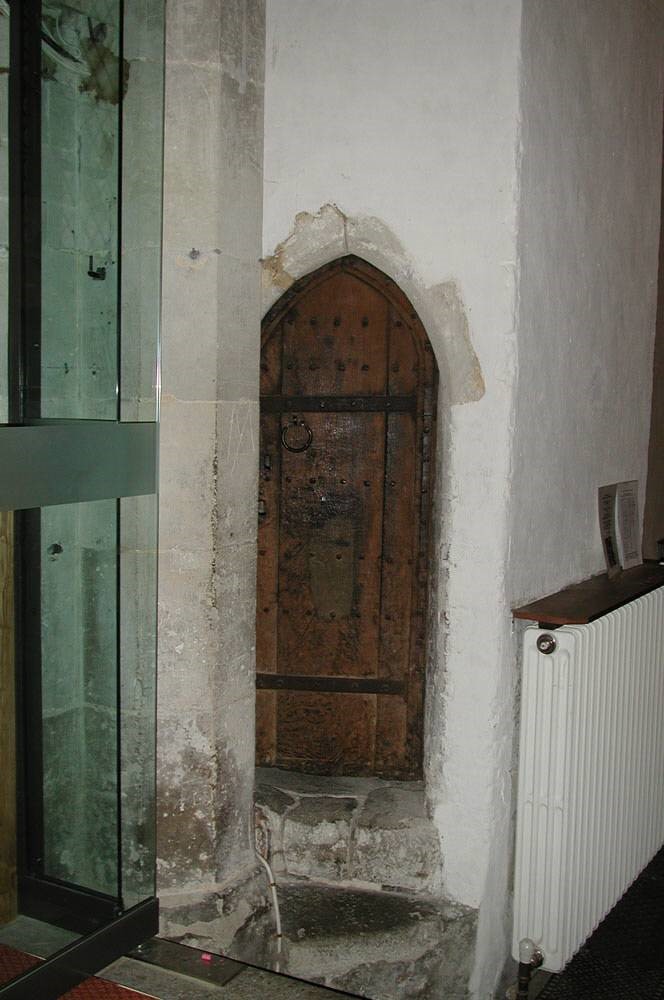 Door To The Tower In St Martin's Church Ruislip