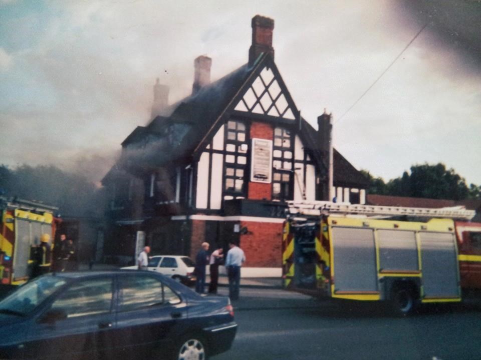 Bar 446 Field End Road Eastcote Whilst On Fire!