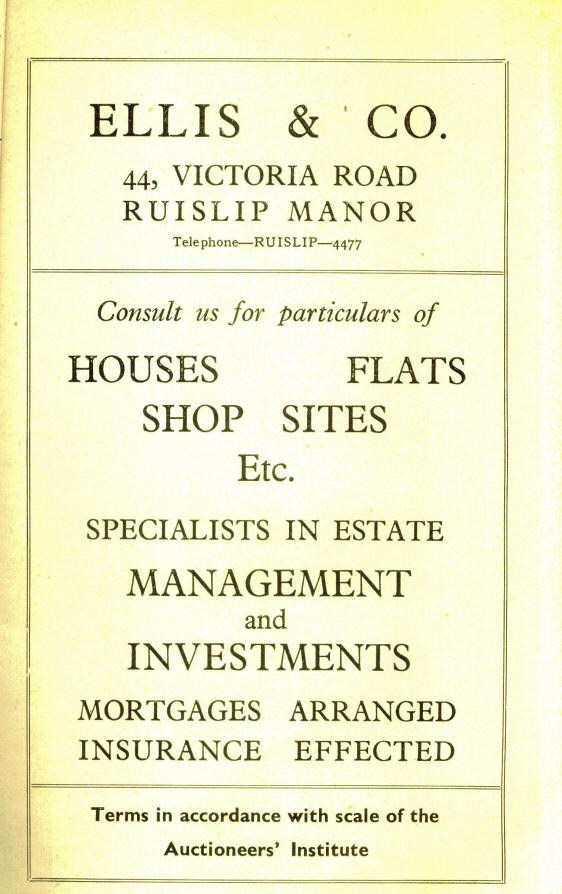 Ellis Estate Agents Ruislip