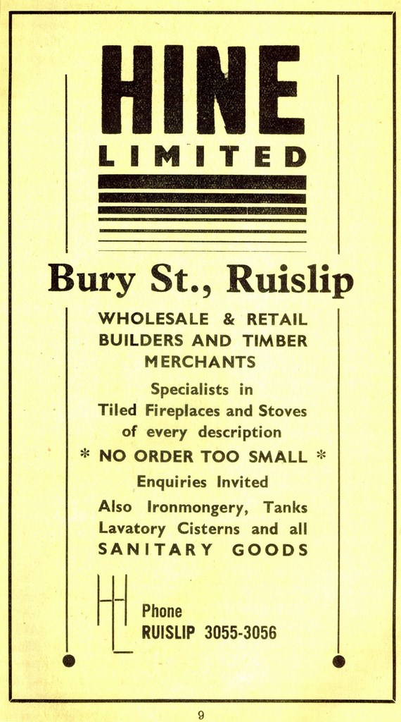 Hine Timber Merchants Ruislip