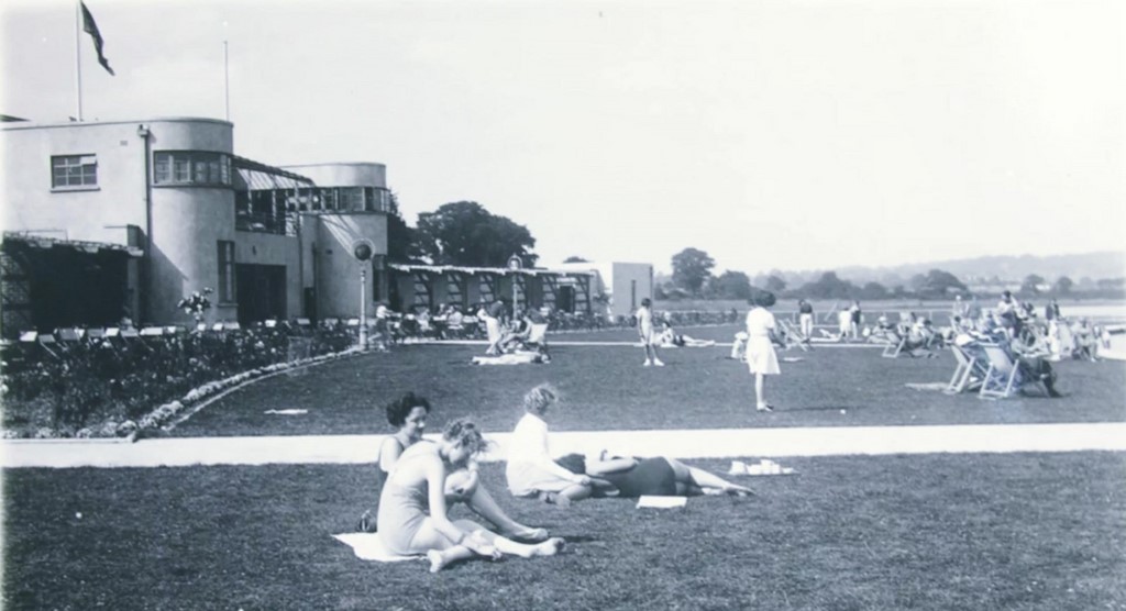 Sunbathing At Ruislip Lido