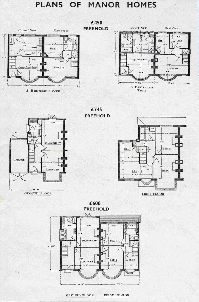 Manor Homes Floor Plan