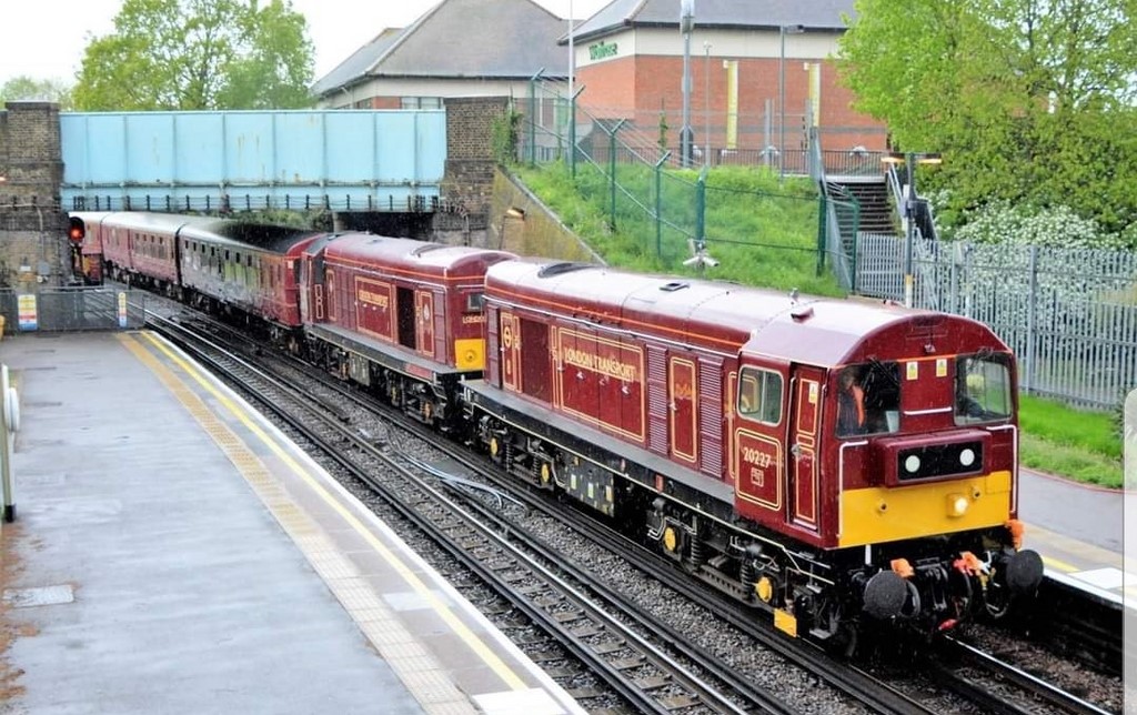 Vintage Train Running Day At Ruislip