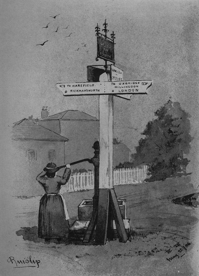 Ruislip High Street Postcard 55