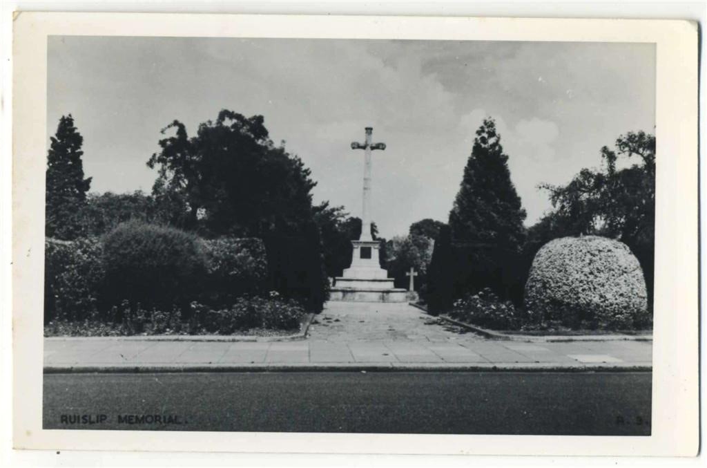 Ruislip War Memorial Near The Church