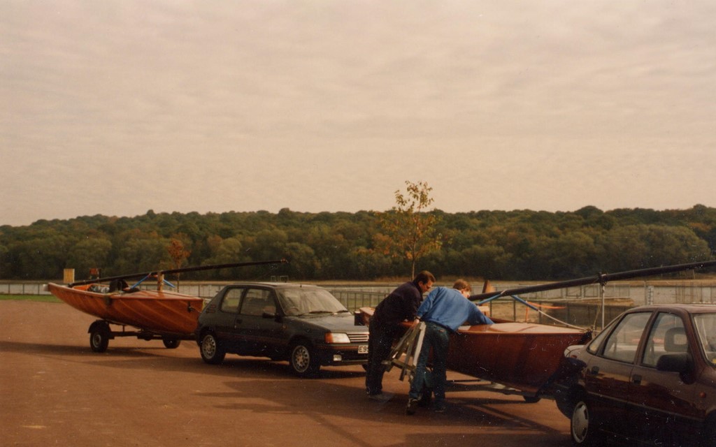 Ruislip Sailing Club Boats On Trailers