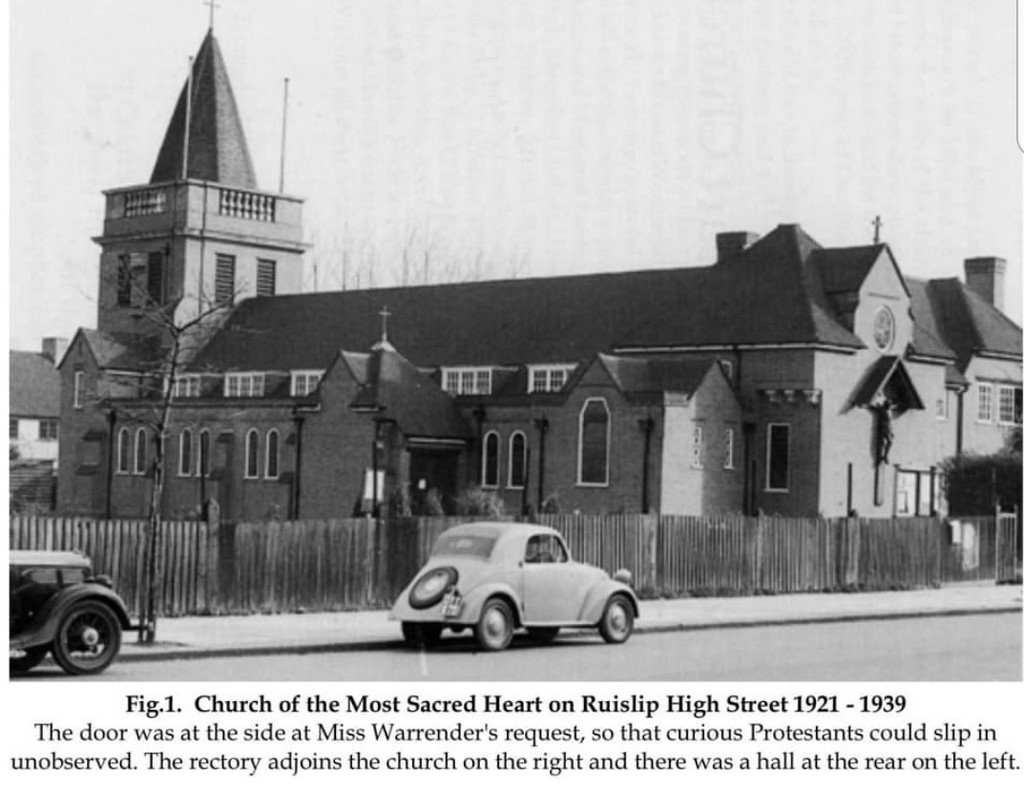 Ruislip High Street Now Demolished Church