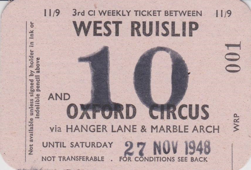 A Season Ticket For The Underground