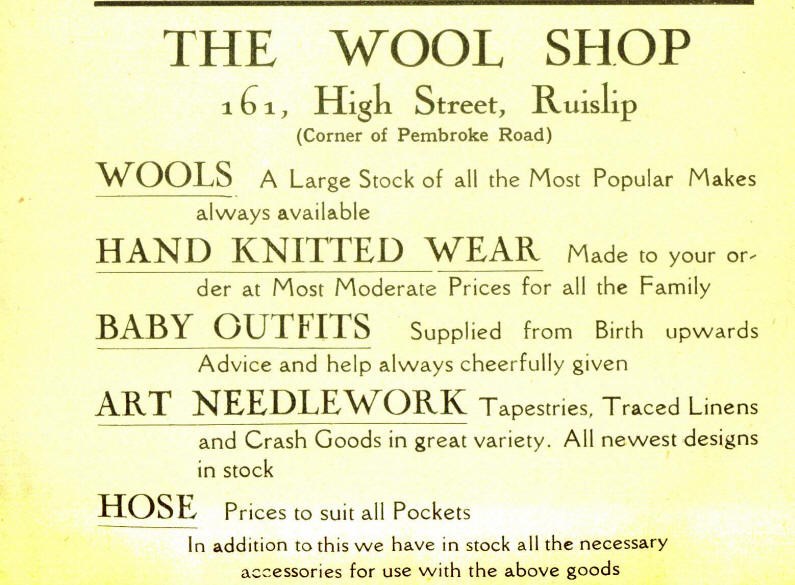 The Wool Shop Ruislip