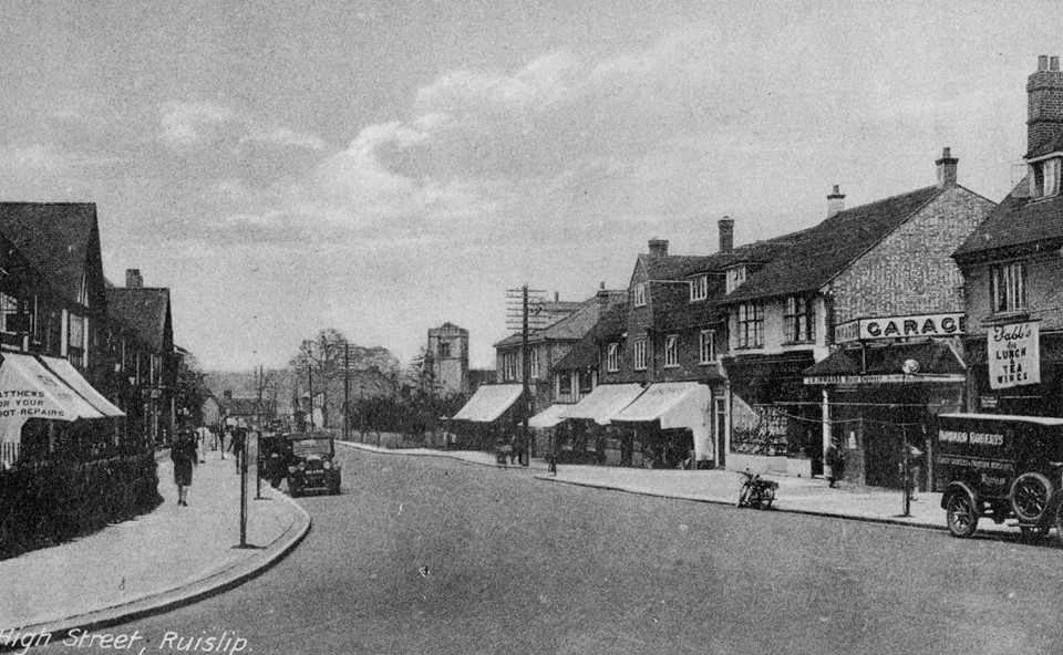 The High Street In Ruislip