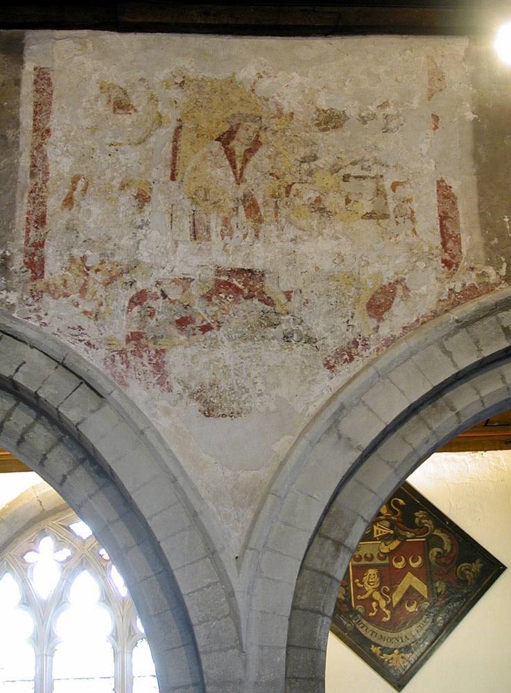 Wall Painting In St Martin's Church Ruislip 2