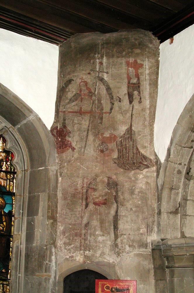 Wall Painting In St Martin's Church Ruislip 3