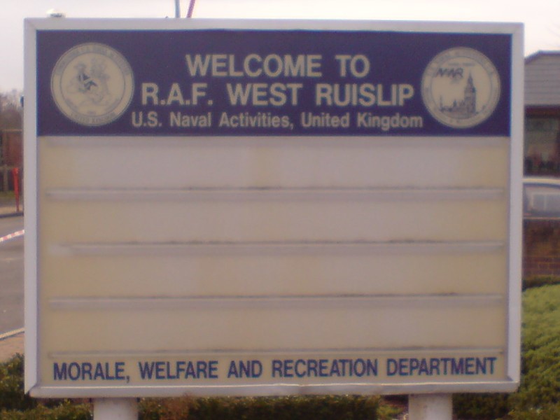 RAF West Ruislip And U.S. Naval Activities 126