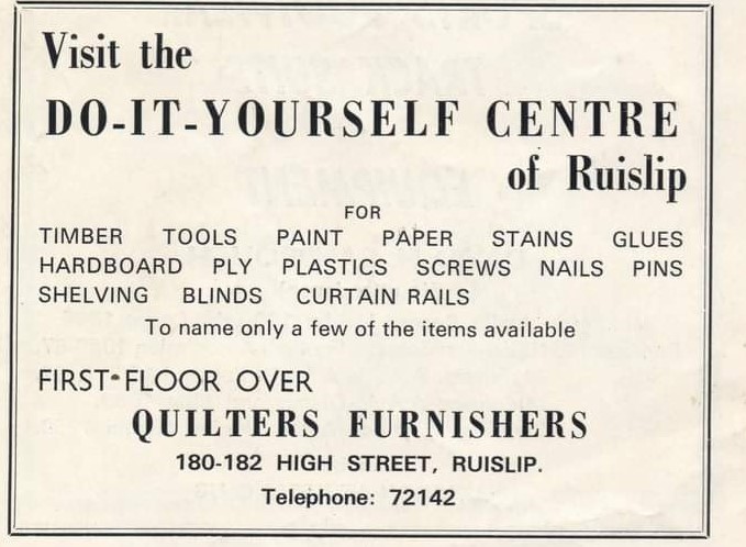 Quilters Furnishers Ruislip