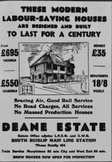 Deane Estate South Ruislip