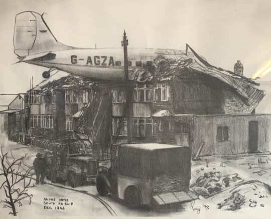 Dakota Crashed On A Roof In Angus Drive South Ruislip 