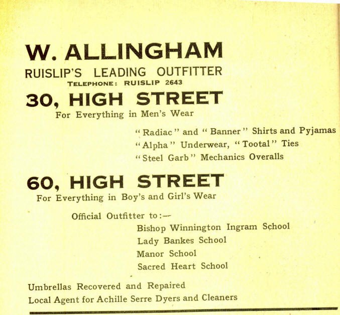 Allingham Ruislip
