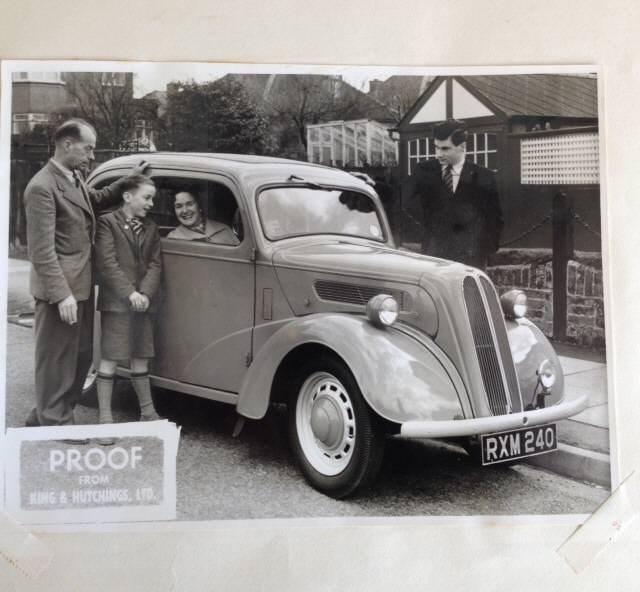 Mrs Finch and her prize car