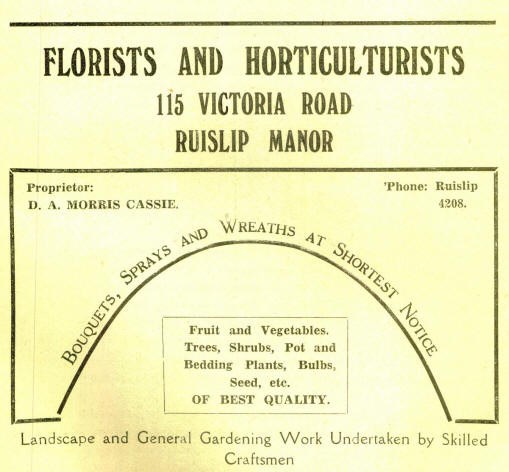 Cassie Florists Ruislip