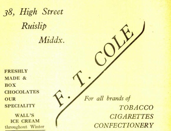 Cole Tobbaconists Ruislip