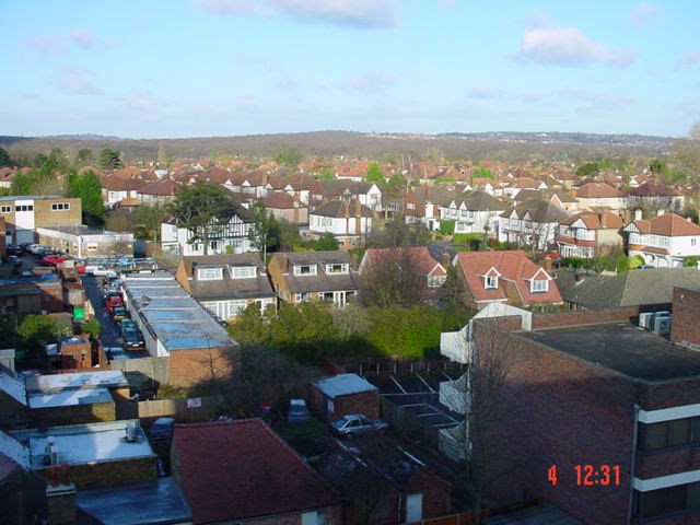 The View From Kings Lodge Over Brickwall Lane
