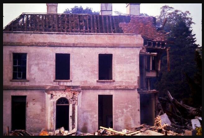 Eastcote House Being Demolished