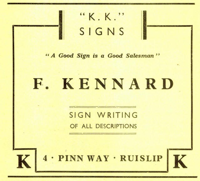 K K Signs Ruislip Signwriters