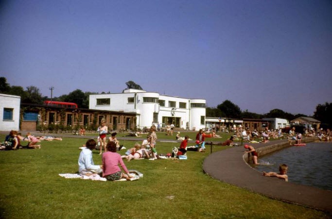 The Lawn At Ruislip Lido