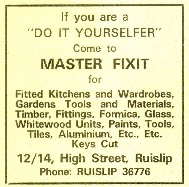Master Fixit Ruislip