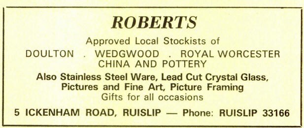 Roberts Ruislip