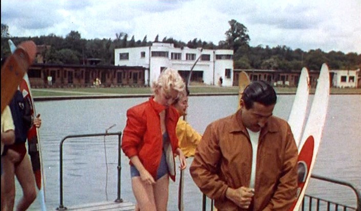 Water Skiing At The Lido