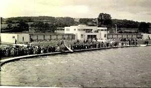 The Ruislip Lido Pavilion On Opening Day