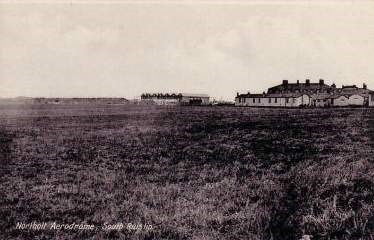 Northolt Aerodrome Buildings in the distance